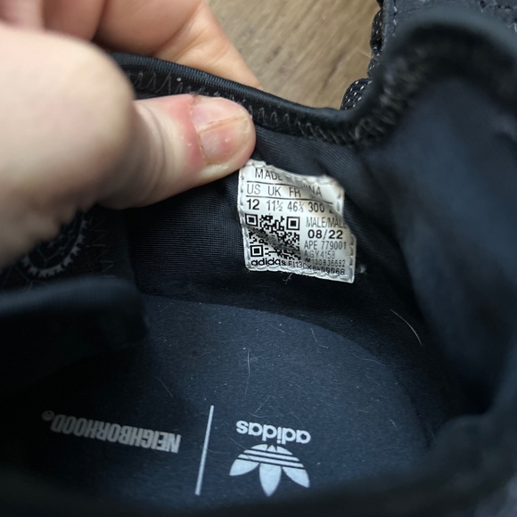 Adidas Navy Paisley NMD Collab size 12 - Picture 4 of 4